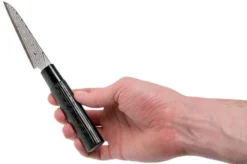 Tojiro Shippu Black Damascus Paring Knife (Petty) 9 Cm, FD-1591 -Kitchen Knife Shop TJFD 1591 06 tojiro sippu black