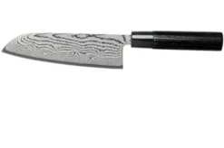 Tojiro Shippu Black Damascus Santoku 17 Cm, FD-1597