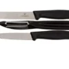 Victorinox SwissClassic Vegetable Knives In Black, Set Of 3, 6.7116.31G