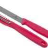 Victorinox SwissClassic 6.7116.21L12 2-piece Vegetable Knife Set, Light Red