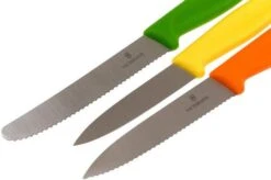 Victorinox SwissClassic Vegetable Knife Set, Set Of 3, 6.7116.31G -Kitchen Knife Shop VT6 7116 31G 03 victorinox vt6 7116 31g 03