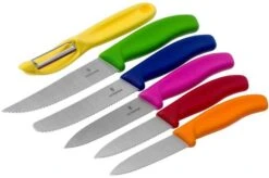 Victorinox Swiss Classic 6.7127.6L14, 6-piece Knife Block -Kitchen Knife Shop VT6 7127 6L14 05 victorinox