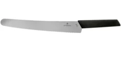 Victorinox Swiss Modern 6.9073.26WB Bread Knife 26cm, Black
