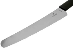 Victorinox Swiss Modern 6.9073.26WB Bread Knife 26cm, Black 7 Victorinox Swiss Modern 6.9073.26WB Bread Knife 26cm, Black -Kitchen Knife Shop VT6 9073 26WB 03 victorinox
