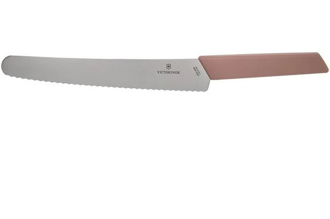 Victorinox Swiss Modern Bread Knife 22 Cm, Pink 1 Victorinox Swiss Modern Bread Knife 22 Cm, Pink