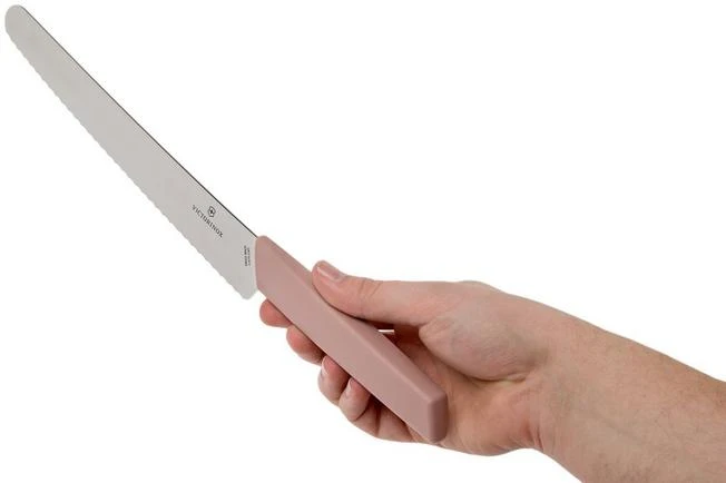 Victorinox Swiss Modern Bread Knife 22 Cm, Pink 6 Victorinox Swiss Modern Bread Knife 22 Cm, Pink - Image 6