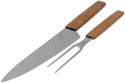 Victorinox Swiss Modern 6.9091.2 Carving Set, Walnut Wood 5 Victorinox Swiss Modern 6.9091.2 Carving Set, Walnut Wood -Kitchen Knife Shop VT6 9091 2 03 victorinox