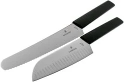 Victorinox Swiss Modern Two-piece Knife Set, Black -Kitchen Knife Shop VT6 9093 22G 03 victorinox