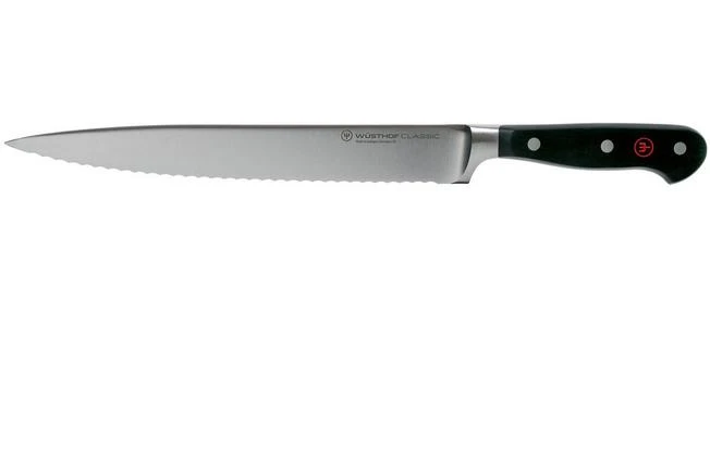 Wüsthof Classic Serrated Carving Knife 23 Cm, 1040100923 1 Wüsthof Classic Serrated Carving Knife 23 Cm, 1040100923