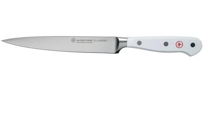 Wüsthof Classic White Carving Knife 16 Cm, 1040200716 1 Wüsthof Classic White Carving Knife 16 Cm, 1040200716