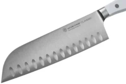 Wüsthof Classic White Santoku With Dimples 17 Cm, 1040231317 7 Wüsthof Classic White Santoku With Dimples 17 Cm, 1040231317 -Kitchen Knife Shop WU1040231317 03 wusthof classic