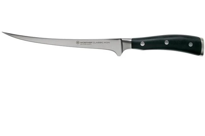 Wüsthof Classic Ikon Filleting Knife 18 Cm, 1040333818 1 Wüsthof Classic Ikon Filleting Knife 18 Cm, 1040333818