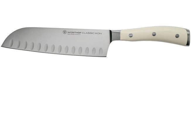 Wüsthof Classic Ikon Crème Santoku 17 Cm, 1040431317 1 Wüsthof Classic Ikon Crème Santoku 17 Cm, 1040431317