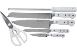 Wüsthof Classic Knife Set 6-pieces White "bread Knife Version" With Slim Knife Block 7 Wüsthof Classic Knife Set 6-pieces White "bread Knife Version" With Slim Knife Block -Kitchen Knife Shop WU1090270602 04 wusthof v202104
