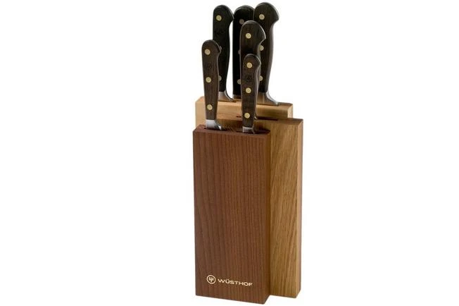 Wüsthof Crafter 6-piece Knife Set With Block, 1090870602 2 Wüsthof Crafter 6-piece Knife Set With Block, 1090870602 - Image 2