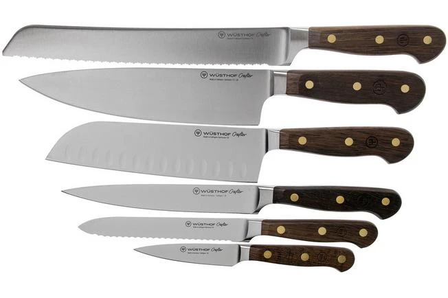 Wüsthof Crafter 6-piece Knife Set With Block, 1090870602 5 Wüsthof Crafter 6-piece Knife Set With Block, 1090870602 - Image 5