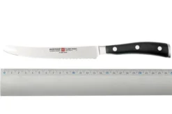 Wüsthof Classic IKON Tomato Knife 14 Cm (5") -Kitchen Knife Shop WU4136 05 wusthof classic ikon black 4136 tomatenmes d5