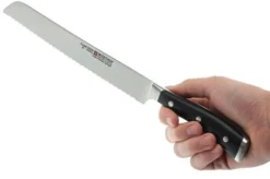 Wüsthof Classic Ikon Bread Knife 23 Cm -Kitchen Knife Shop WU4163 23 06 wusthof classic ikon broodmes wu4163 23 06