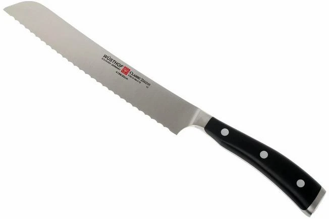 Wüsthof Classic IKON Breadknife 20 Cm (8") 1 Wüsthof Classic IKON Breadknife 20 Cm (8")