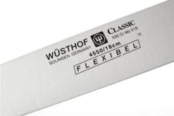 Wüsthof Classic Fillet Knife 17 Cm, 4550/18 20 Wüsthof Classic Fillet Knife 17 Cm, 4550/18 -Kitchen Knife Shop WU4550 18 04 wusthof classic 4550 18 fileermes flexibel d4