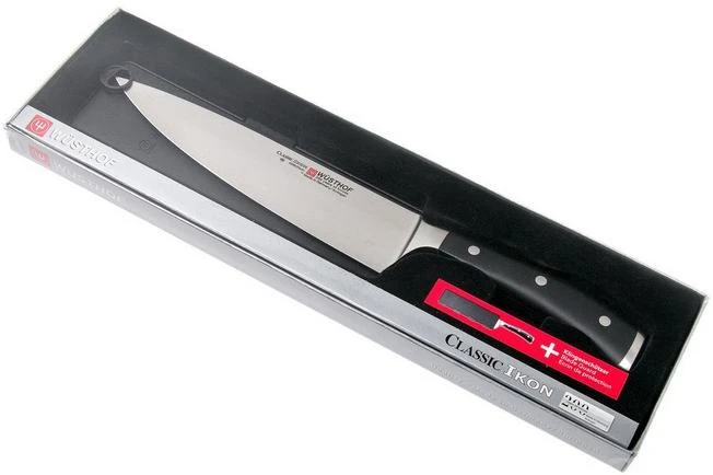 Wüsthof Classic Ikon Chef's Knife 20 Cm + Knife Guard, 9606-11 2 Wüsthof Classic Ikon Chef's Knife 20 Cm + Knife Guard, 9606-11 - Image 2