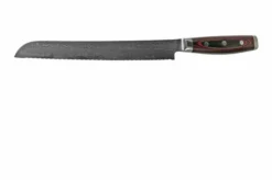 Yaxell Super Gou 37108 Bread Knife 161-layer Damascus Steel, 23 Cm
