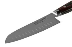 Yaxell Super Gou 37118 Santoku With Dimples 161-layer Damascus Steel, 16.5 Cm -Kitchen Knife Shop YL37118 03 yaxell