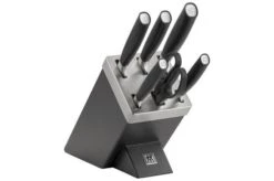 Zwilling All Star 1022760, 7-piece Knife Set With Knife Block, Charcoal/silver