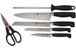 Zwilling Four Star 6-pc Knife Block, 35066-000 7 Zwilling Four Star 6-pc Knife Block, 35066-000 -Kitchen Knife Shop ZW35066 000 04 zwilling messenset zw35066 000 04